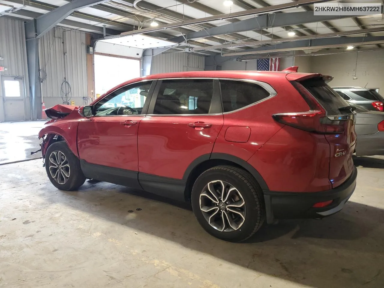 2021 Honda Cr-V Exl VIN: 2HKRW2H86MH637222 Lot: 79617784