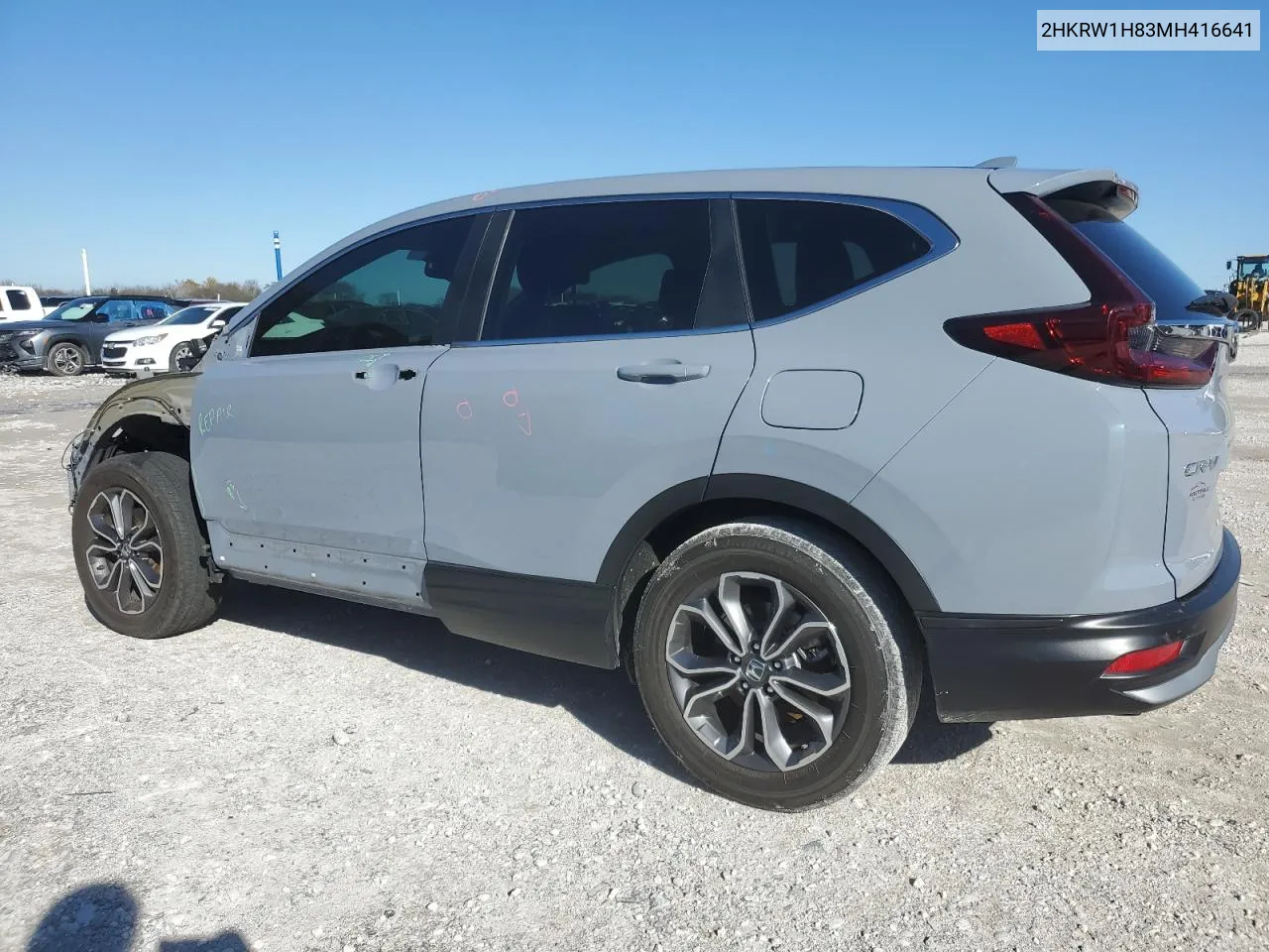 2021 Honda Cr-V Exl VIN: 2HKRW1H83MH416641 Lot: 79693454