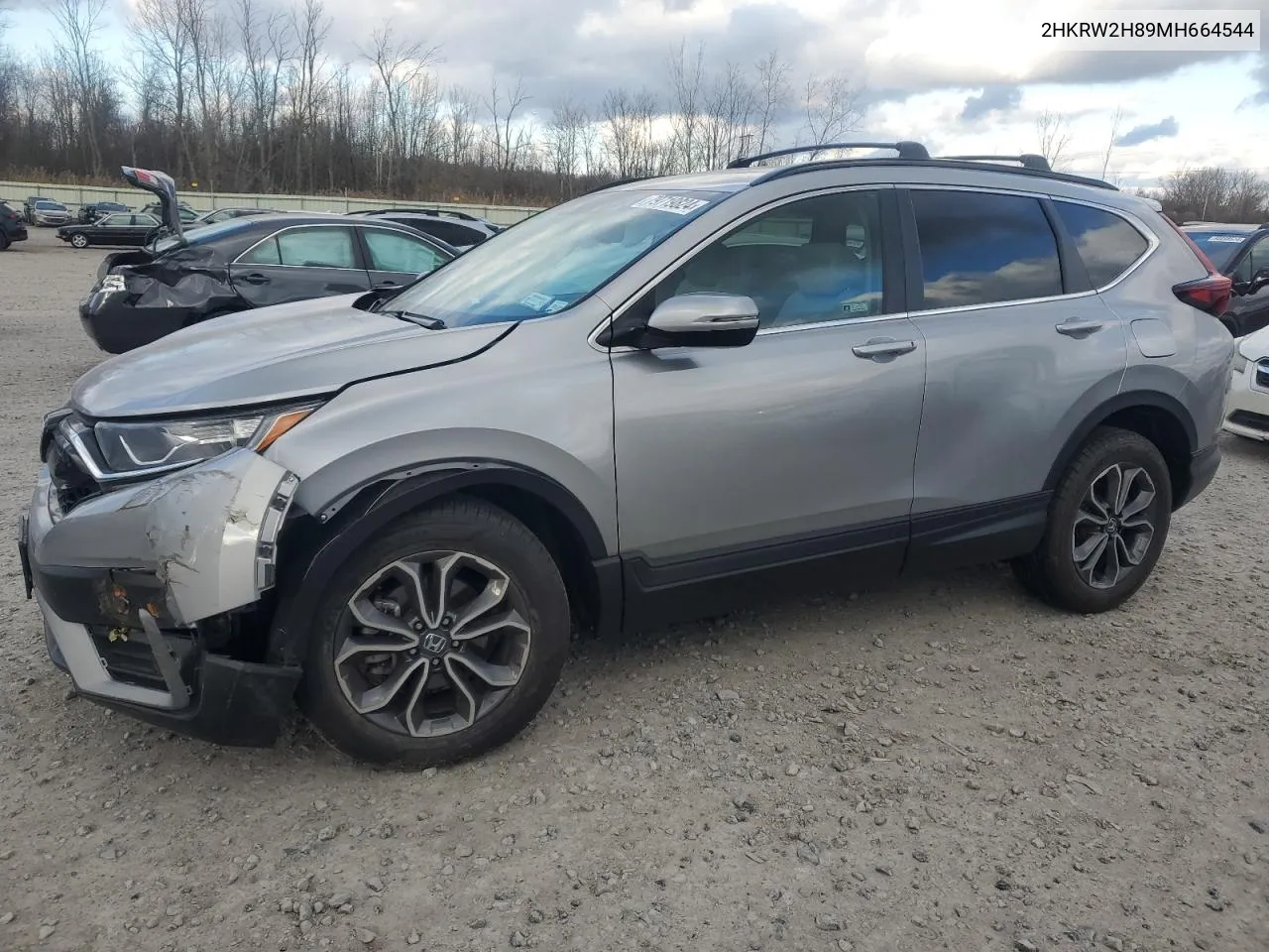 2021 Honda Cr-V Exl VIN: 2HKRW2H89MH664544 Lot: 79719824