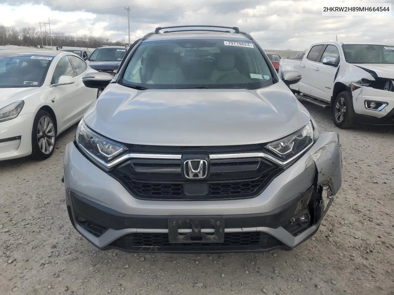 2021 Honda Cr-V Exl VIN: 2HKRW2H89MH664544 Lot: 79719824