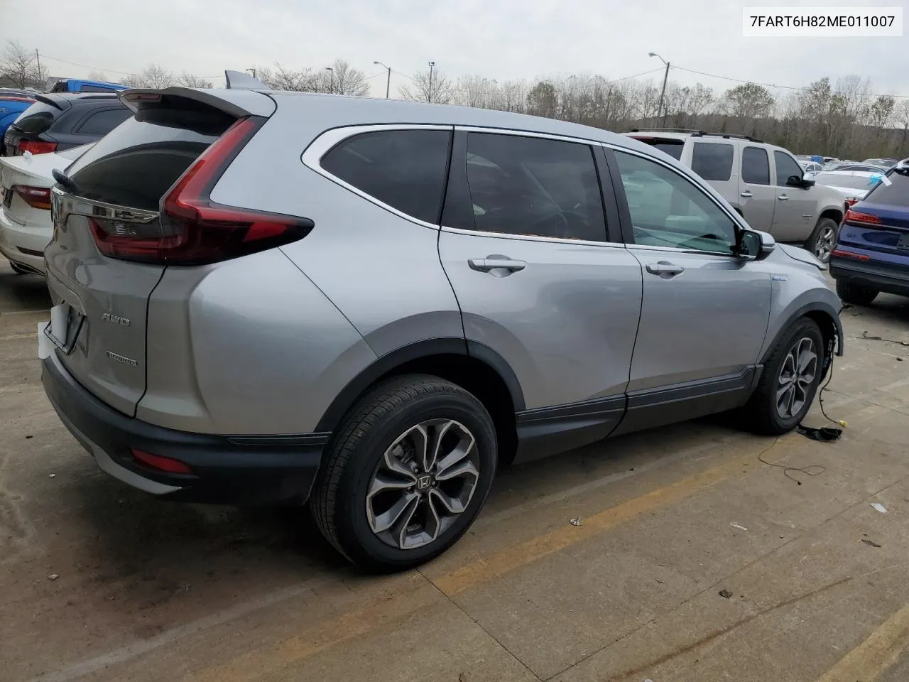 2021 Honda Cr-V Exl VIN: 7FART6H82ME011007 Lot: 80222684