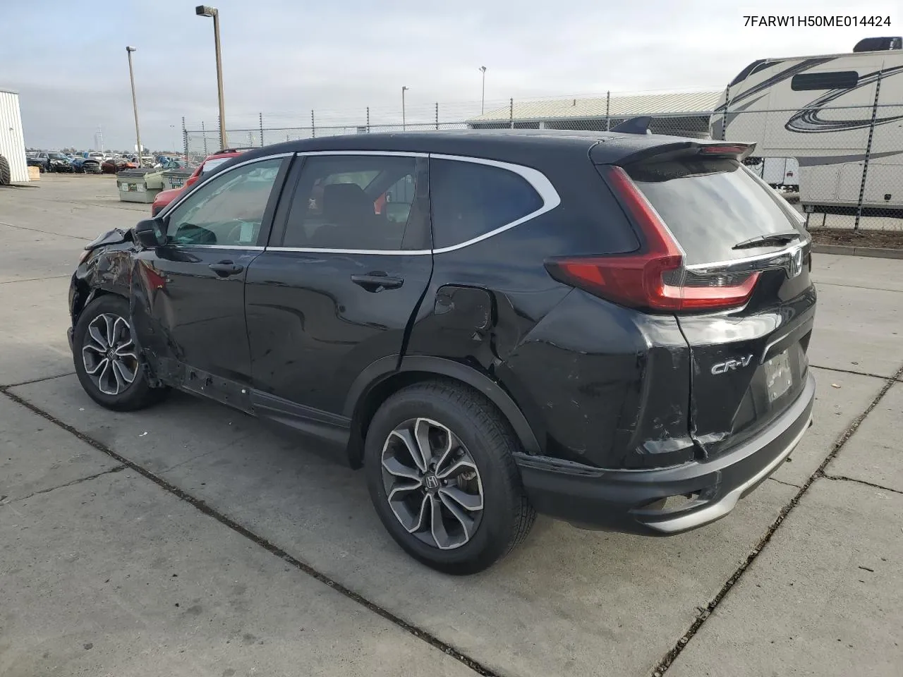 2021 Honda Cr-V Ex VIN: 7FARW1H50ME014424 Lot: 80685484