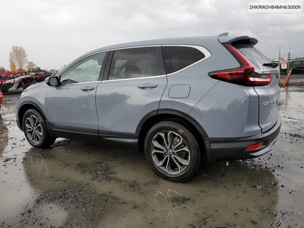 2021 Honda Cr-V Exl VIN: 2HKRW2H84MH630009 Lot: 80800614