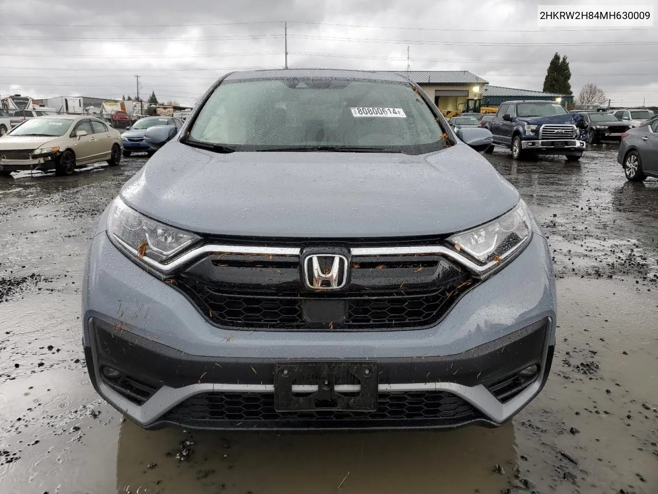 2021 Honda Cr-V Exl VIN: 2HKRW2H84MH630009 Lot: 80800614