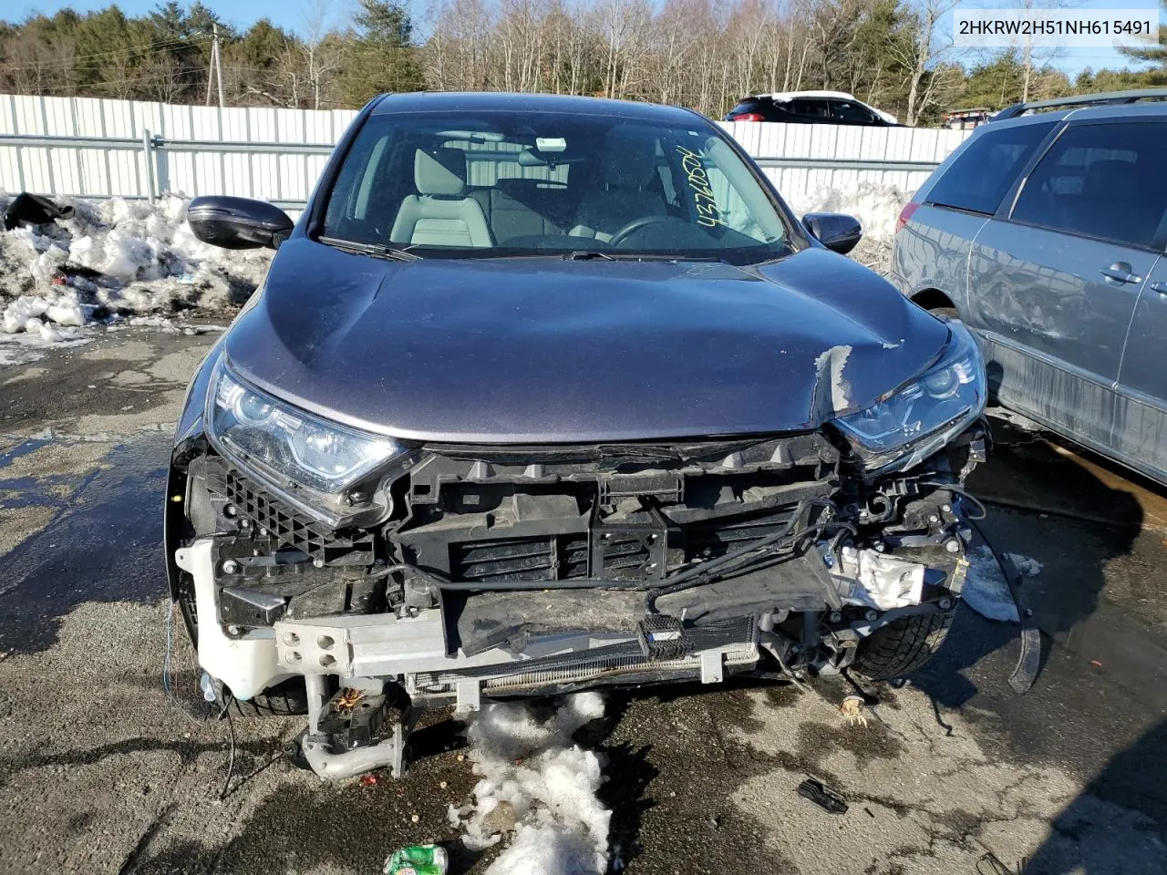 2HKRW2H51NH615491 2022 Honda Cr-V Ex