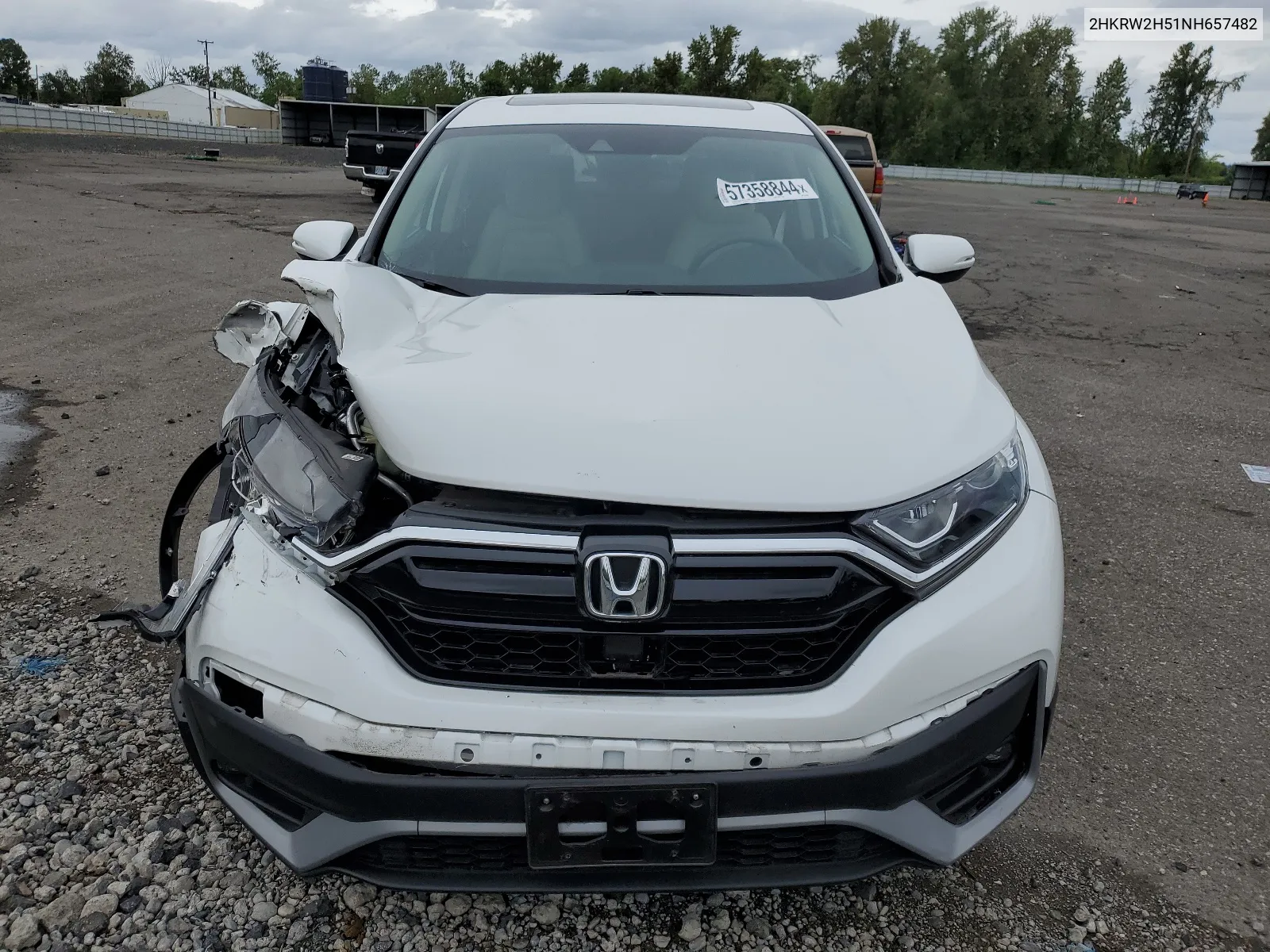 2HKRW2H51NH657482 2022 Honda Cr-V Ex