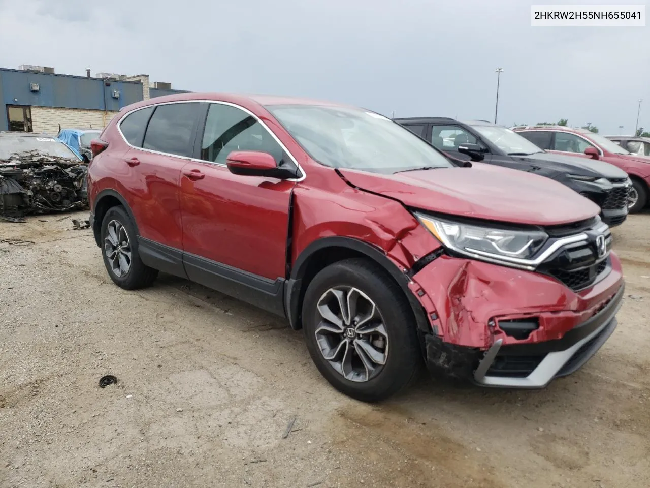 2HKRW2H55NH655041 2022 Honda Cr-V Ex