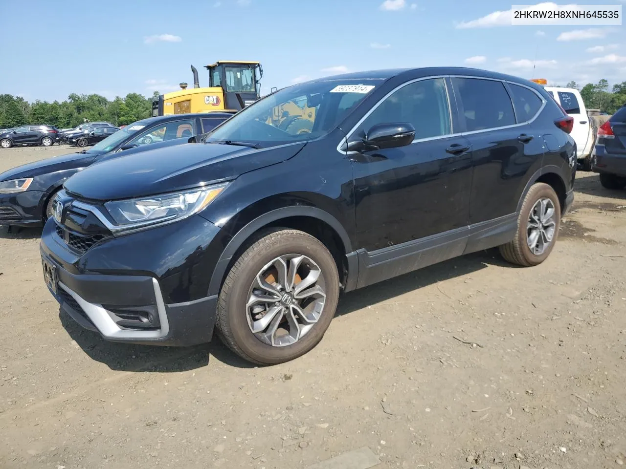 2022 Honda Cr-V Exl VIN: 2HKRW2H8XNH645535 Lot: 59237914