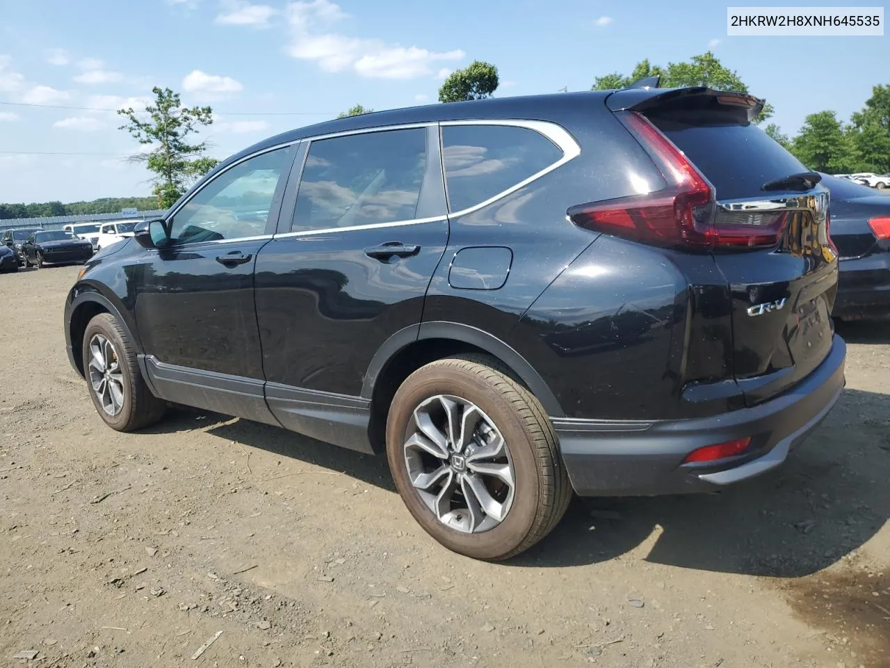 2022 Honda Cr-V Exl VIN: 2HKRW2H8XNH645535 Lot: 59237914