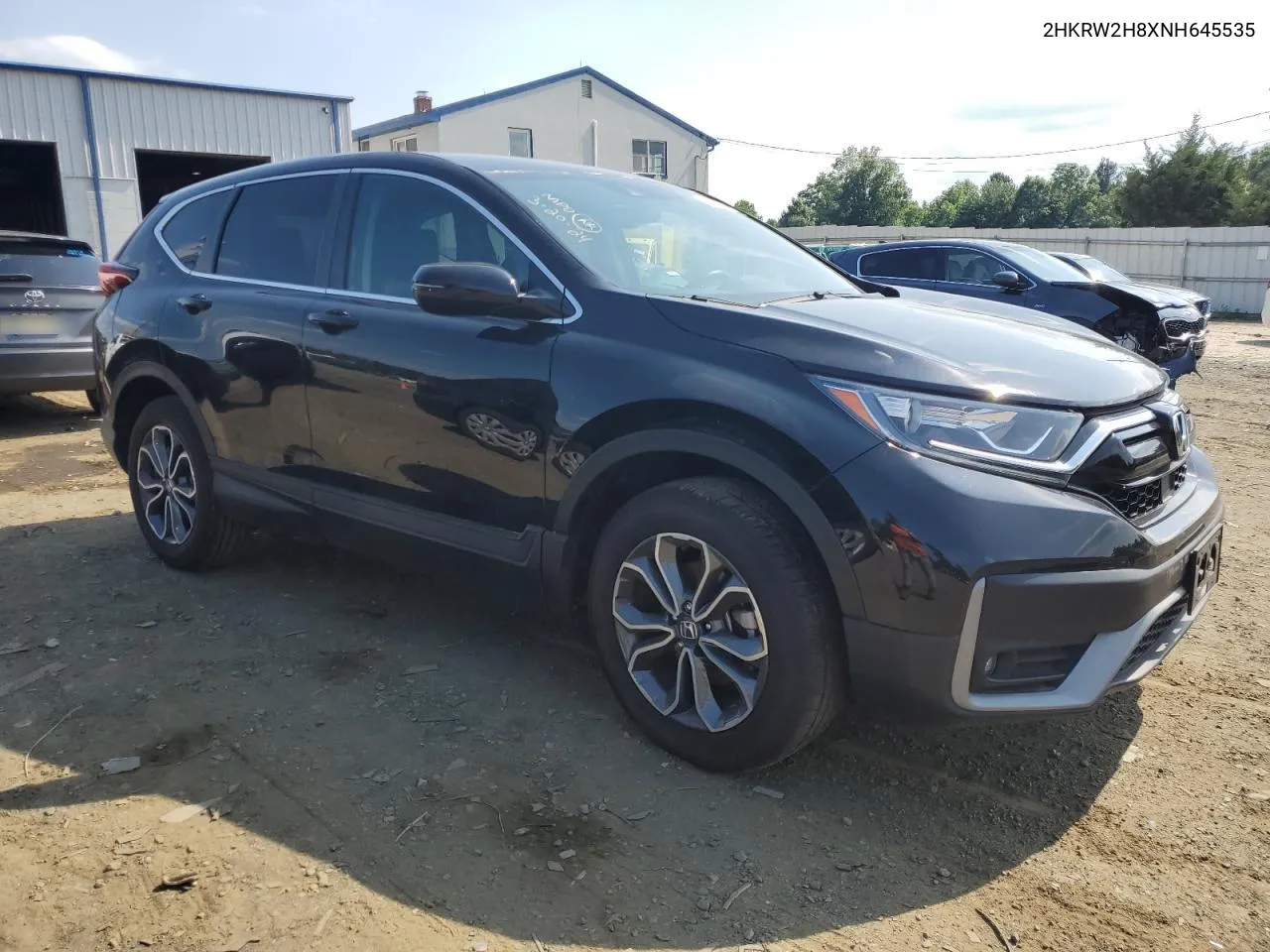 2022 Honda Cr-V Exl VIN: 2HKRW2H8XNH645535 Lot: 59237914