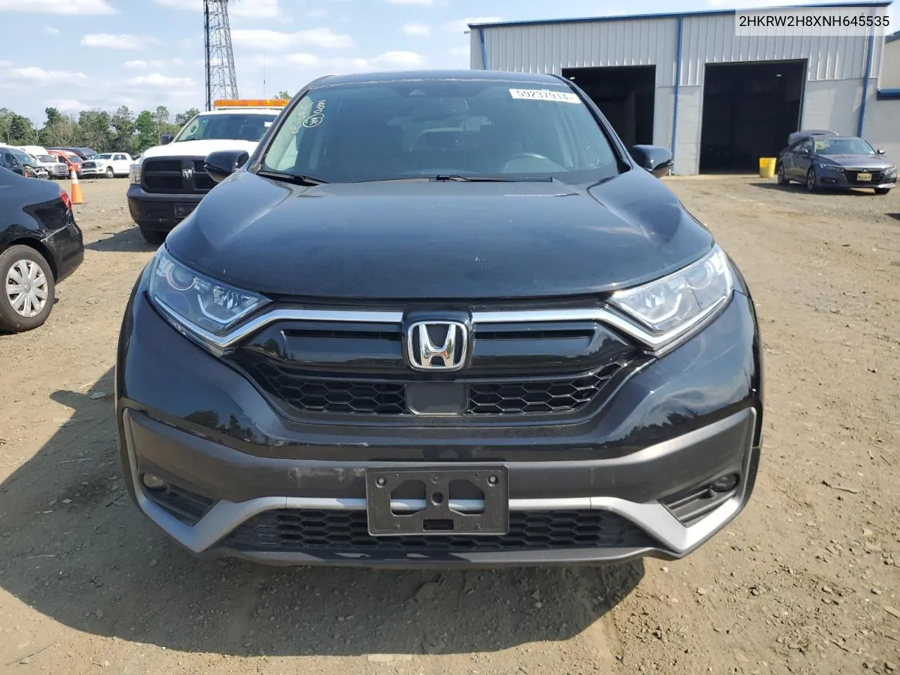 2022 Honda Cr-V Exl VIN: 2HKRW2H8XNH645535 Lot: 59237914