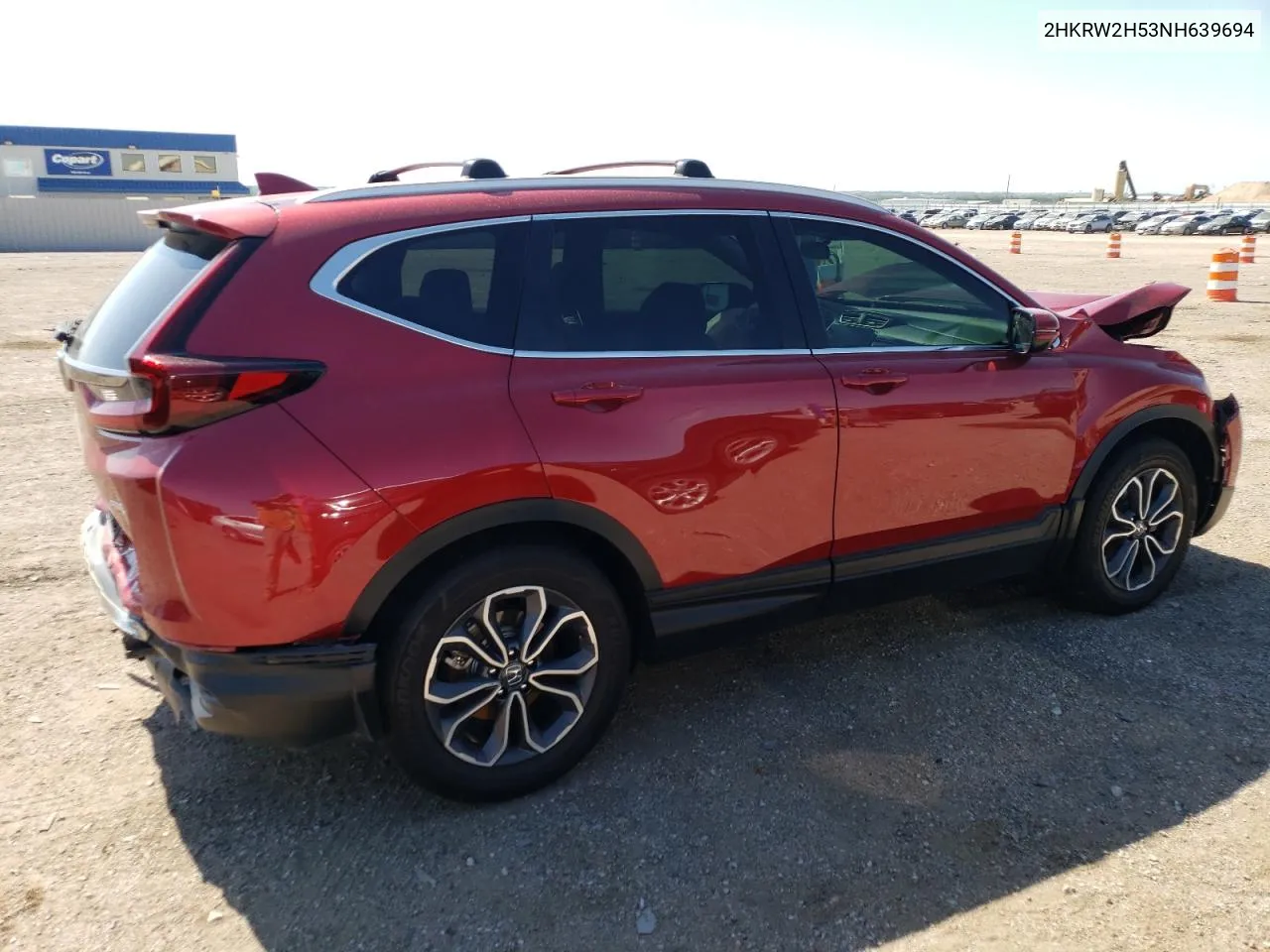 2022 Honda Cr-V Ex VIN: 2HKRW2H53NH639694 Lot: 60245004