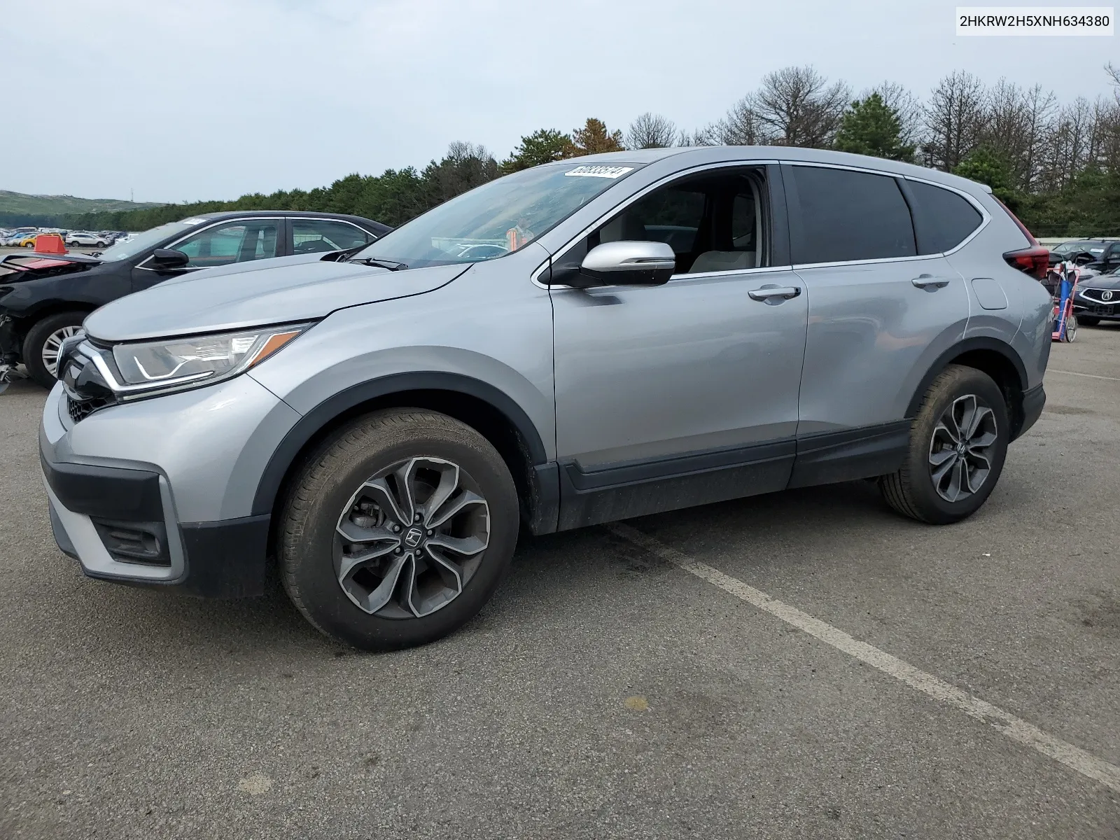 2022 Honda Cr-V Ex VIN: 2HKRW2H5XNH634380 Lot: 60833574