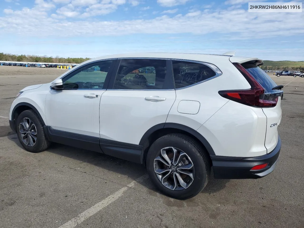 2HKRW2H86NH611916 2022 Honda Cr-V Exl