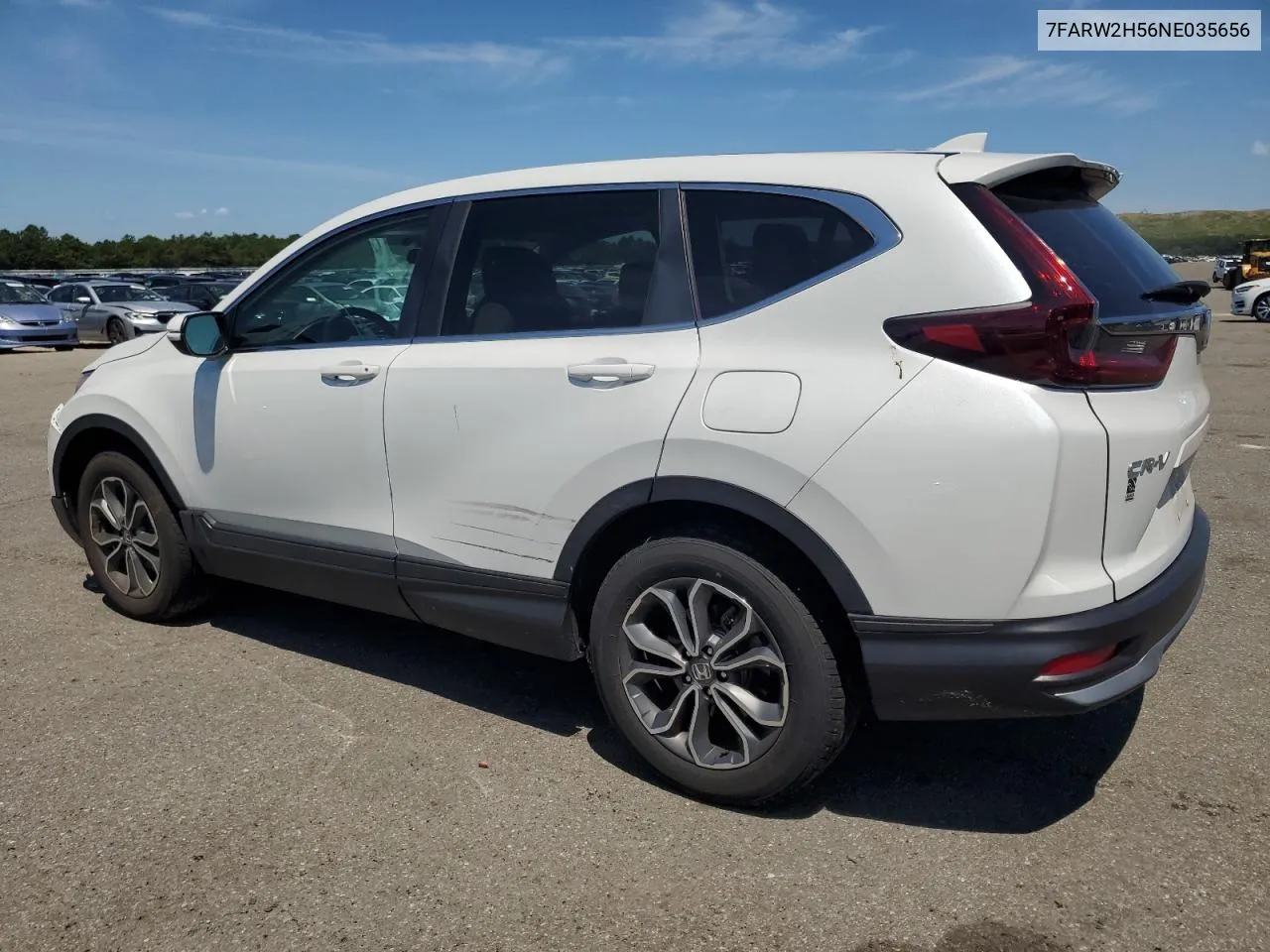 2022 Honda Cr-V Ex VIN: 7FARW2H56NE035656 Lot: 61322874