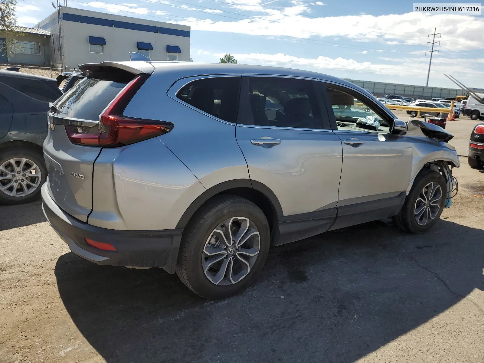 2HKRW2H54NH617316 2022 Honda Cr-V Ex