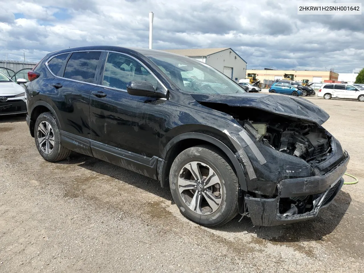 2022 Honda Cr-V Lx VIN: 2HKRW1H25NH001642 Lot: 64076704