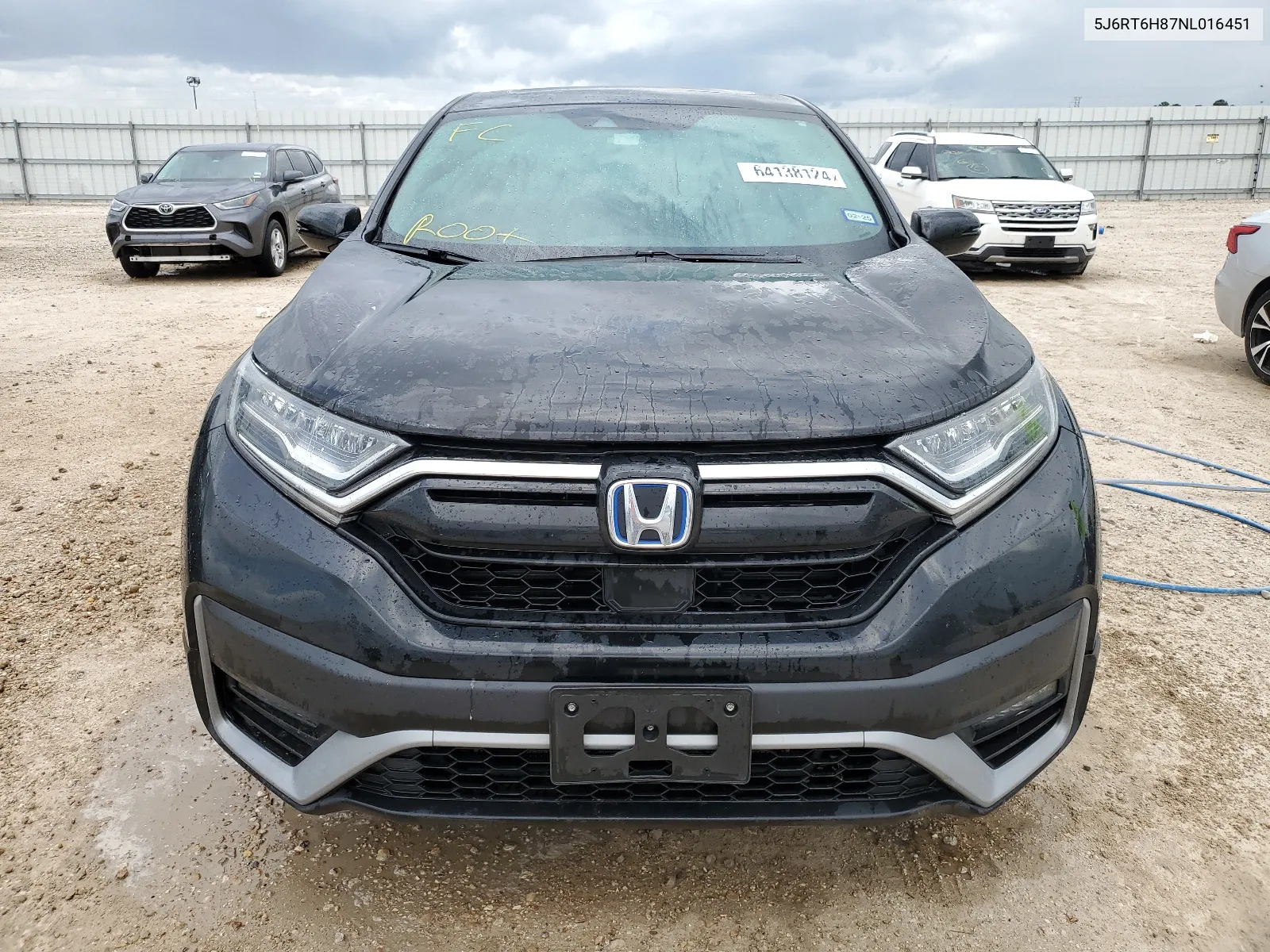 2022 Honda Cr-V Exl VIN: 5J6RT6H87NL016451 Lot: 72616324