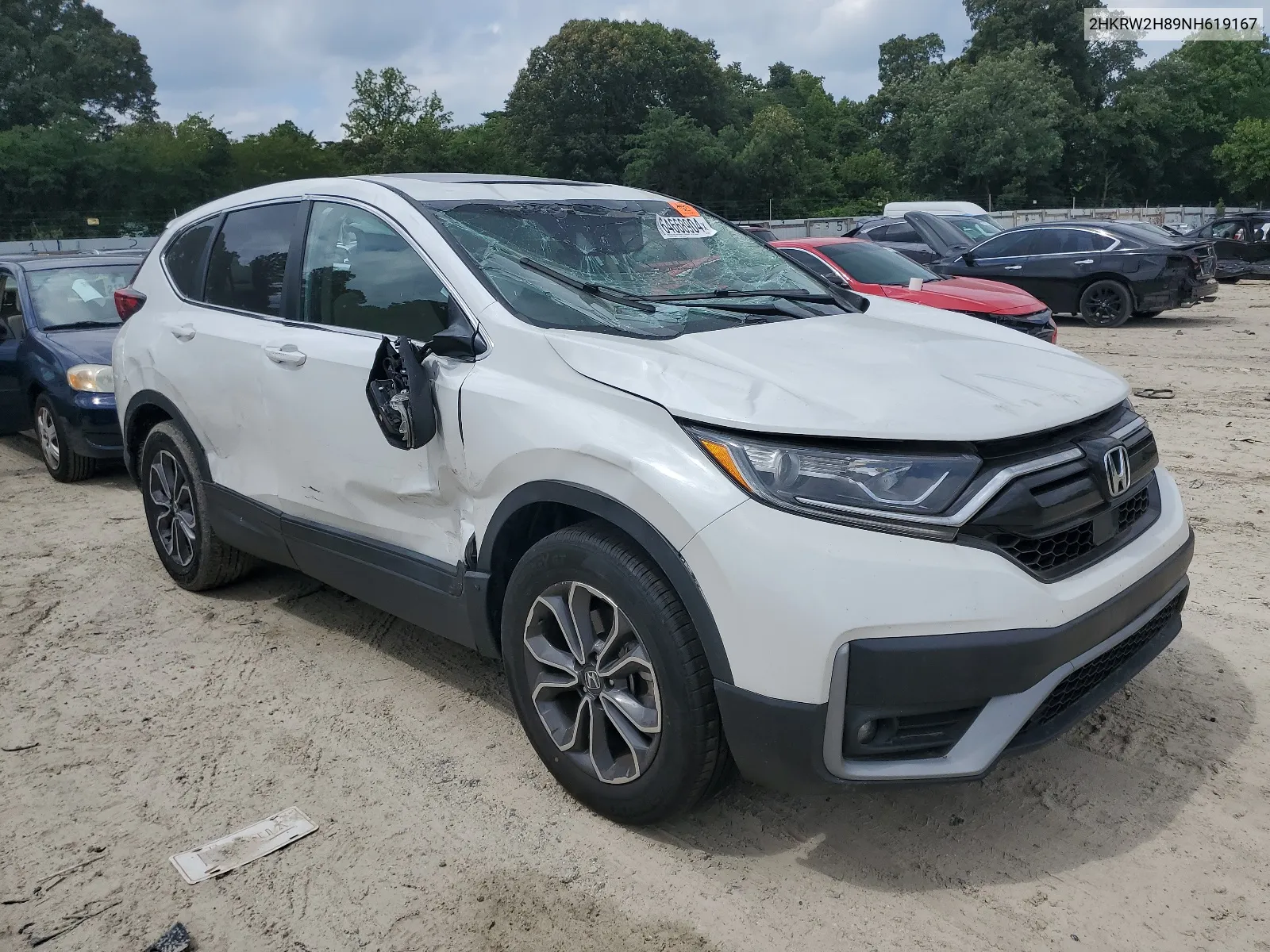 2HKRW2H89NH619167 2022 Honda Cr-V Exl