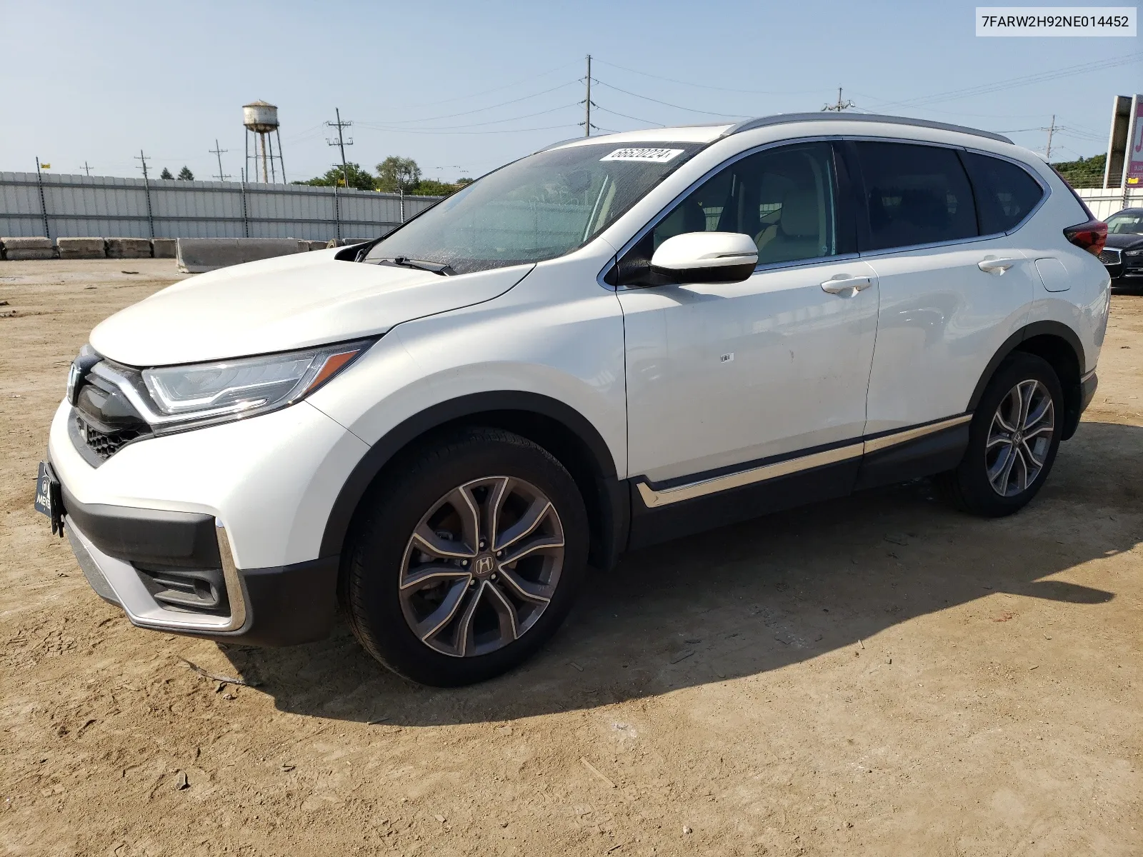 2022 Honda Cr-V Touring VIN: 7FARW2H92NE014452 Lot: 66620224