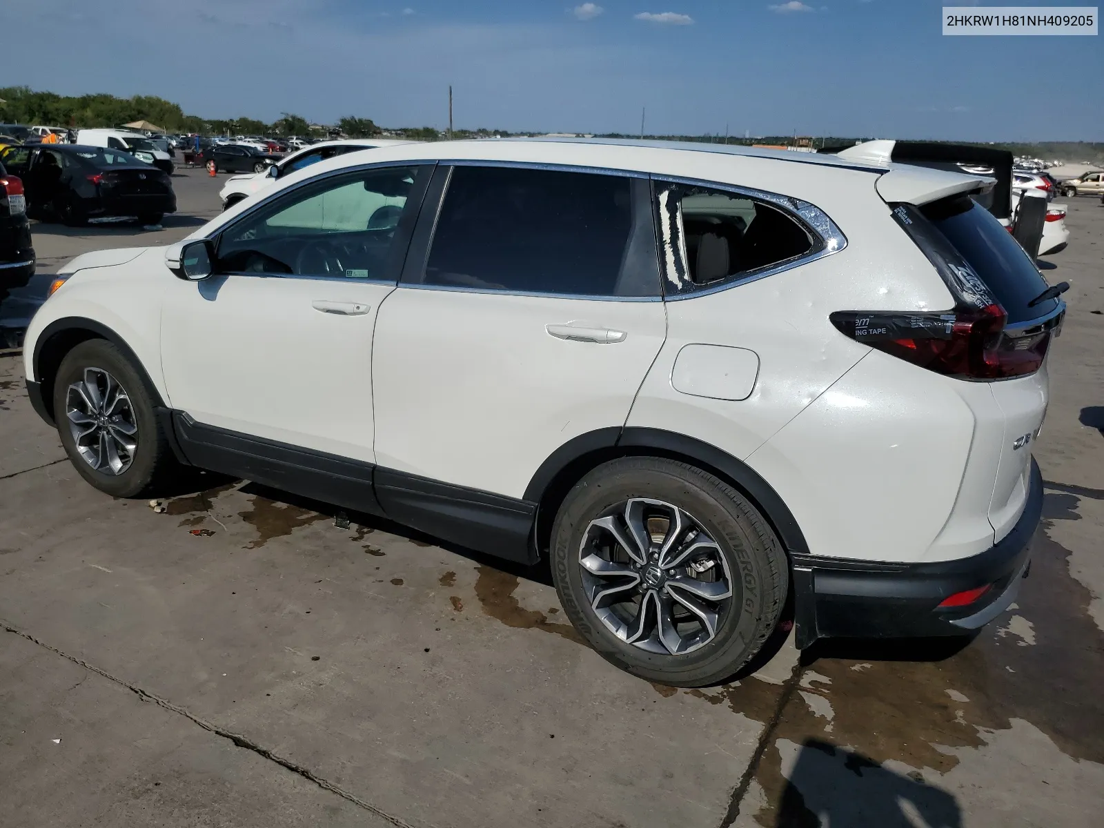 2022 Honda Cr-V Exl VIN: 2HKRW1H81NH409205 Lot: 67184884