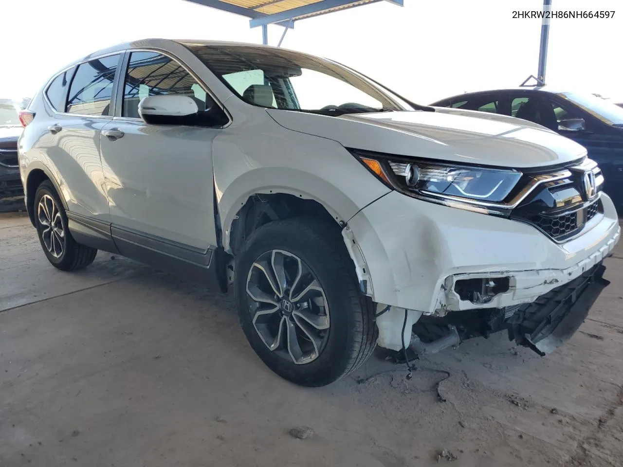 2022 Honda Cr-V Exl VIN: 2HKRW2H86NH664597 Lot: 67540774