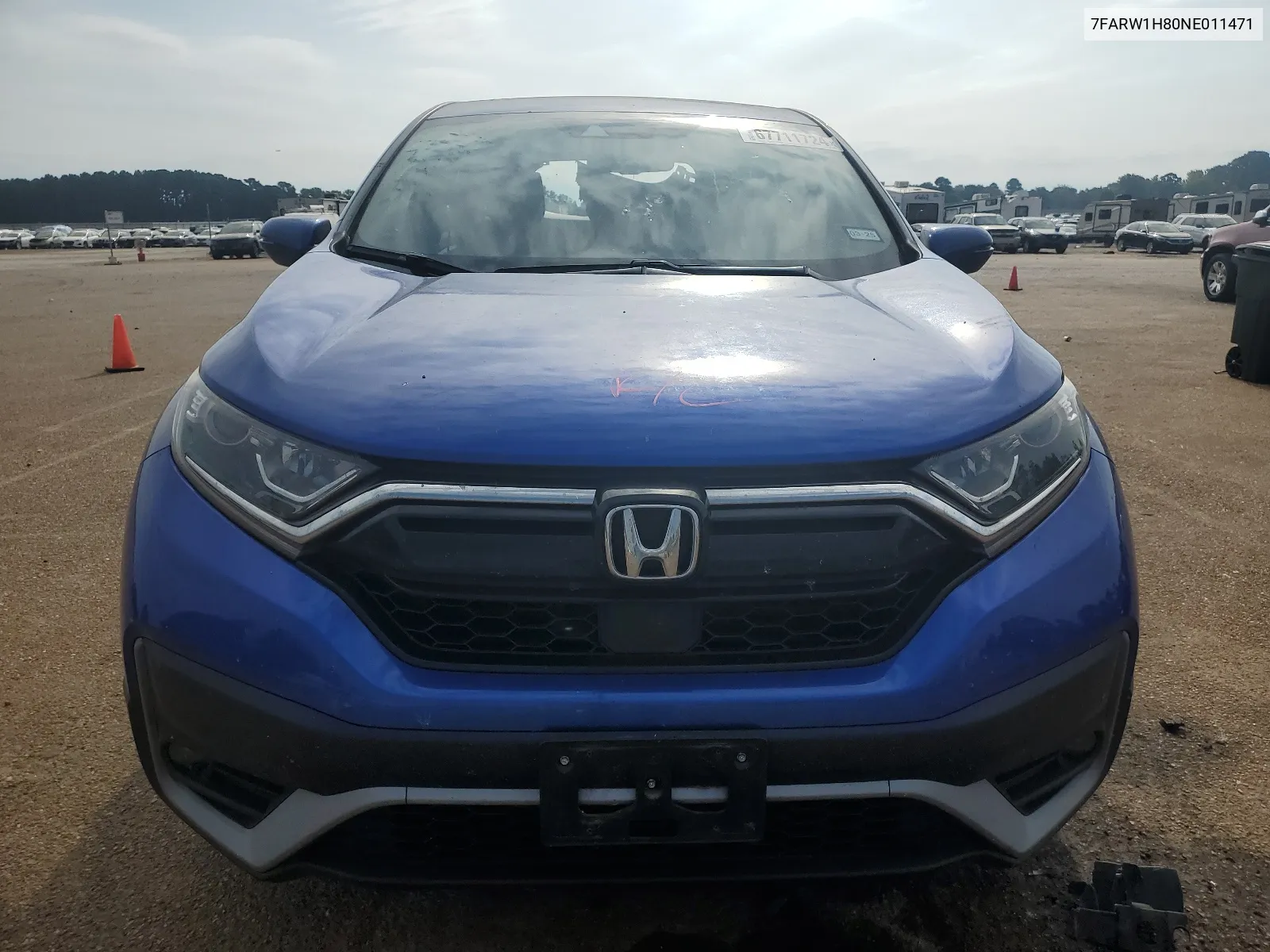 2022 Honda Cr-V Exl VIN: 7FARW1H80NE011471 Lot: 67711724