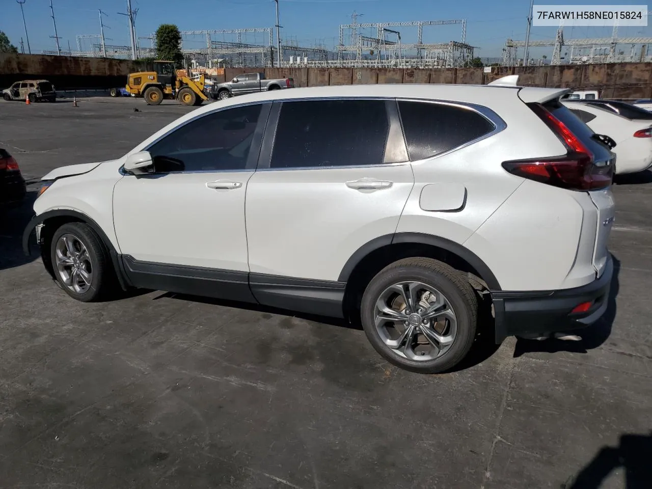 2022 Honda Cr-V Ex VIN: 7FARW1H58NE015824 Lot: 67960844