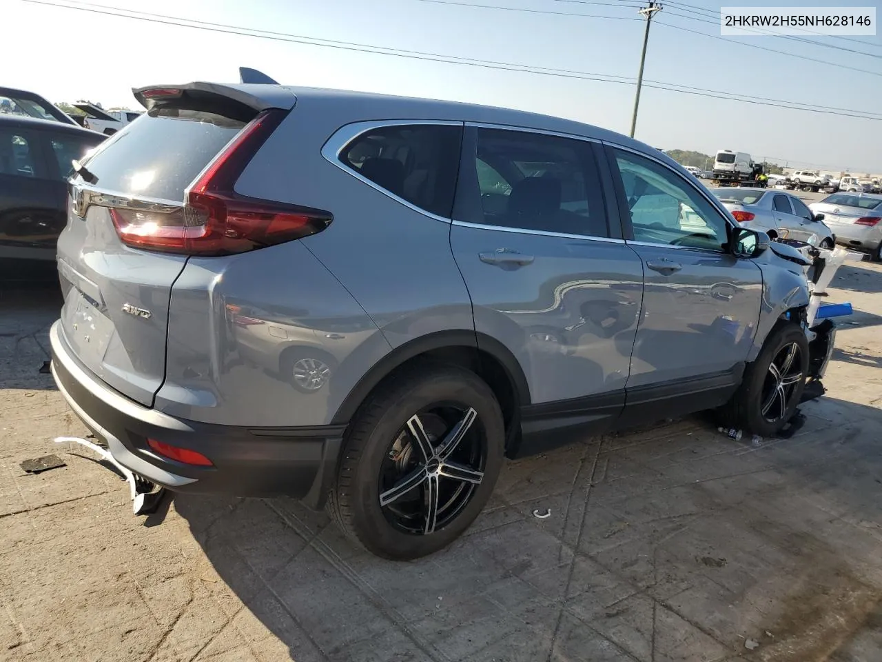 2022 Honda Cr-V Ex VIN: 2HKRW2H55NH628146 Lot: 68884644