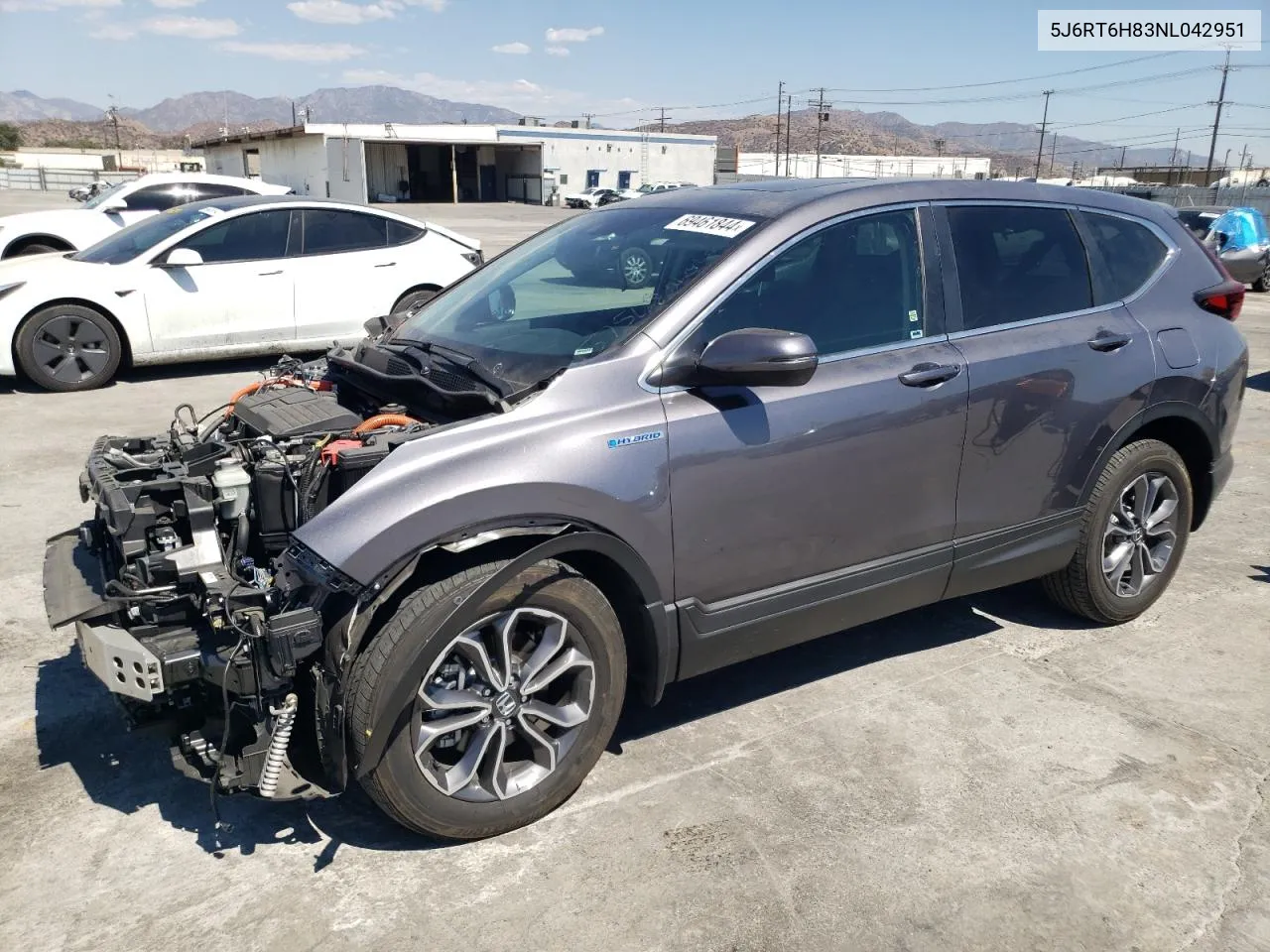 2022 Honda Cr-V Exl VIN: 5J6RT6H83NL042951 Lot: 69461844