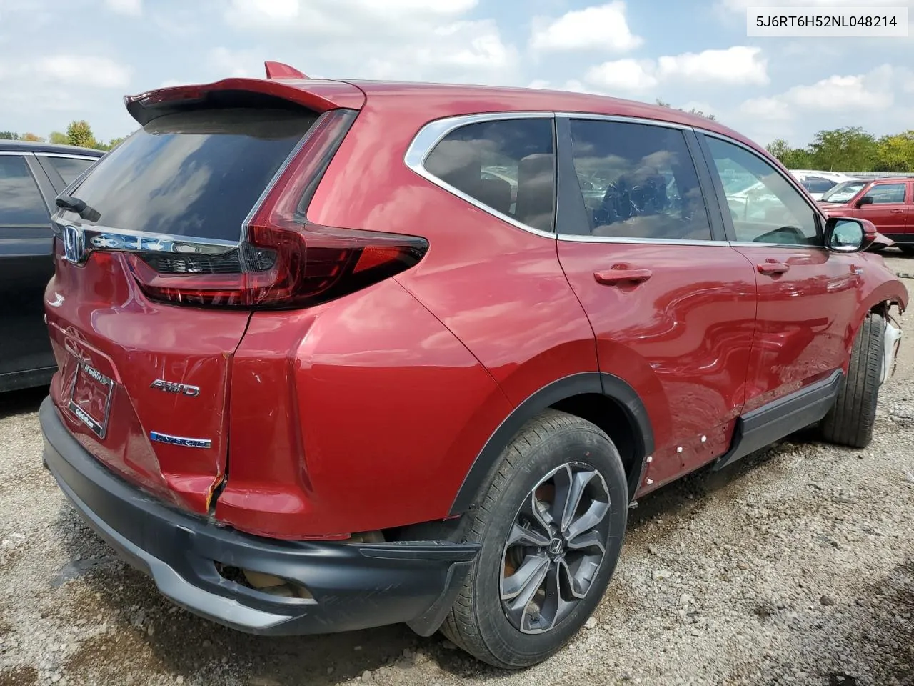 2022 Honda Cr-V Ex VIN: 5J6RT6H52NL048214 Lot: 69827924