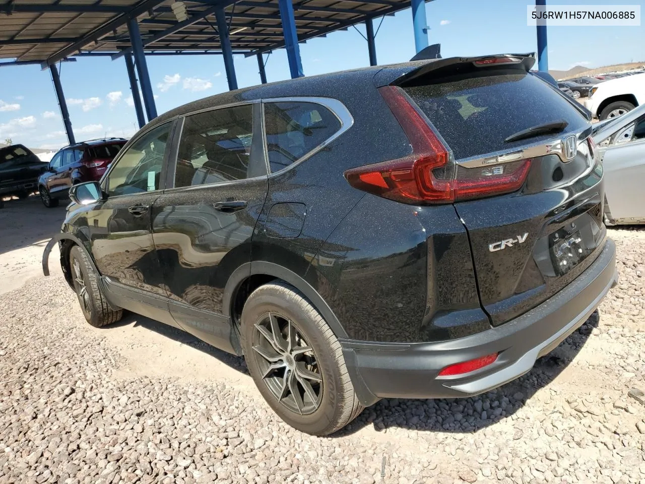 2022 Honda Cr-V Ex VIN: 5J6RW1H57NA006885 Lot: 70046424