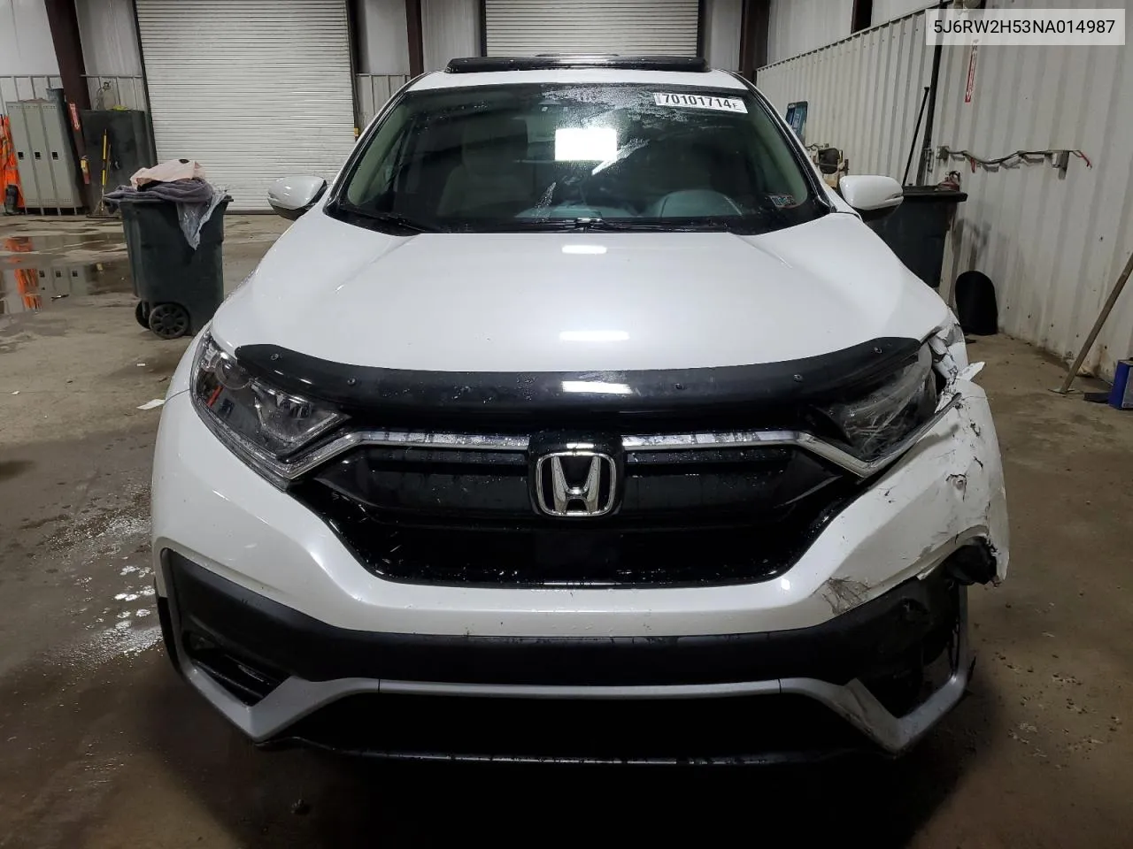 2022 Honda Cr-V Ex VIN: 5J6RW2H53NA014987 Lot: 70101714