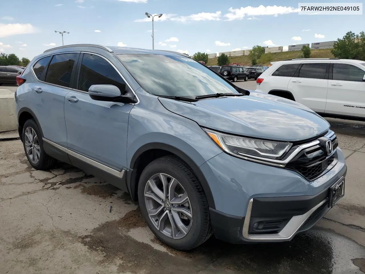 2022 Honda Cr-V Touring VIN: 7FARW2H92NE049105 Lot: 70372164