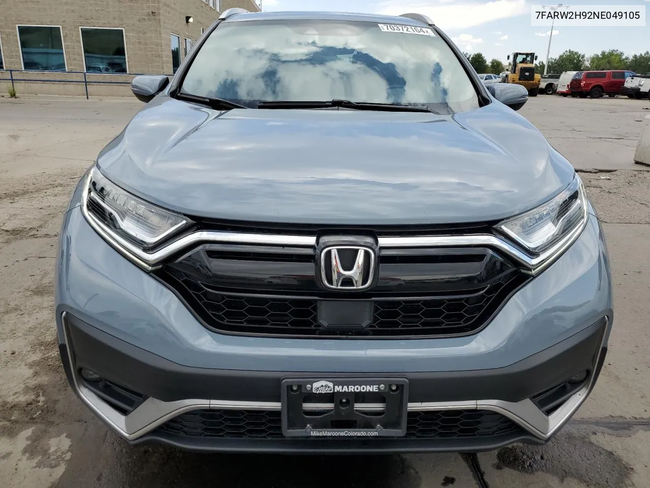 2022 Honda Cr-V Touring VIN: 7FARW2H92NE049105 Lot: 70372164