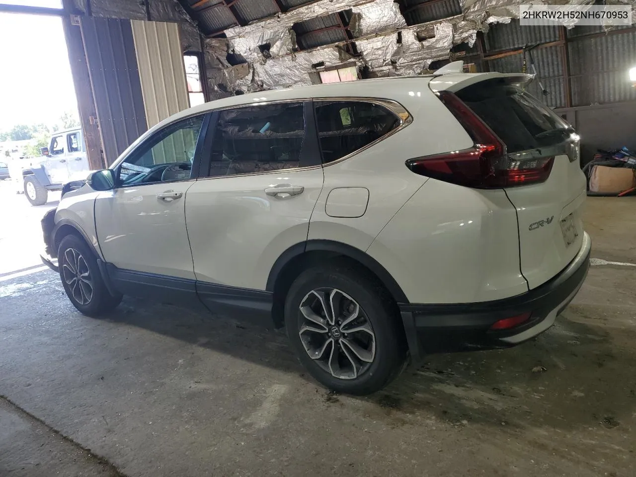 2HKRW2H52NH670953 2022 Honda Cr-V Ex