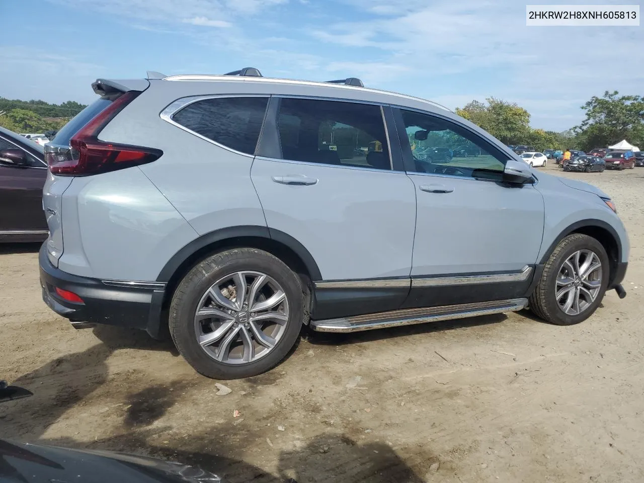 2022 Honda Cr-V Exl VIN: 2HKRW2H8XNH605813 Lot: 70412554