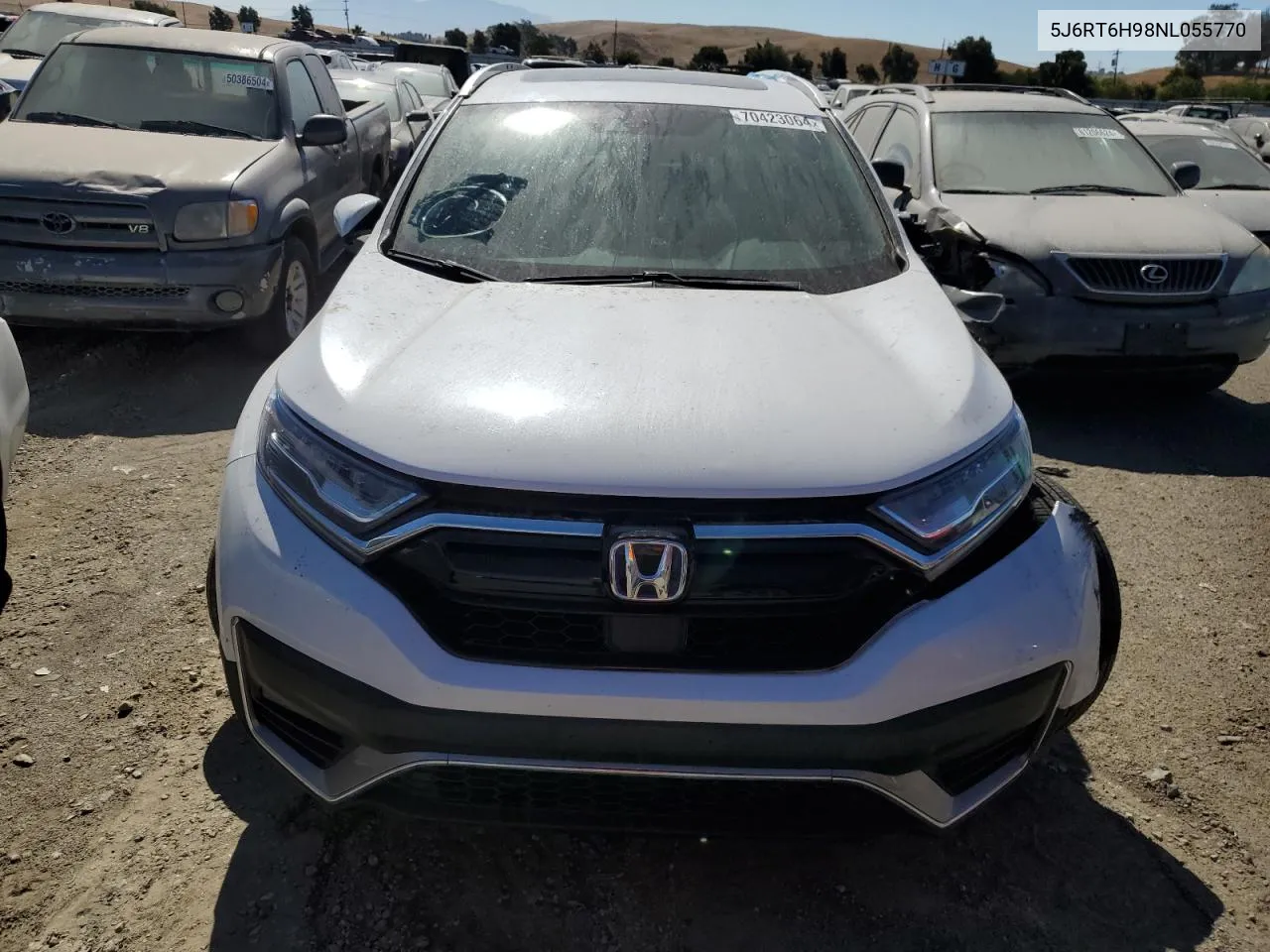 2022 Honda Cr-V Touring VIN: 5J6RT6H98NL055770 Lot: 70423064