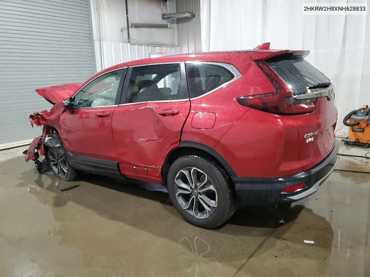 2022 Honda Cr-V Exl VIN: 2HKRW2H8XNH628833 Lot: 70561504