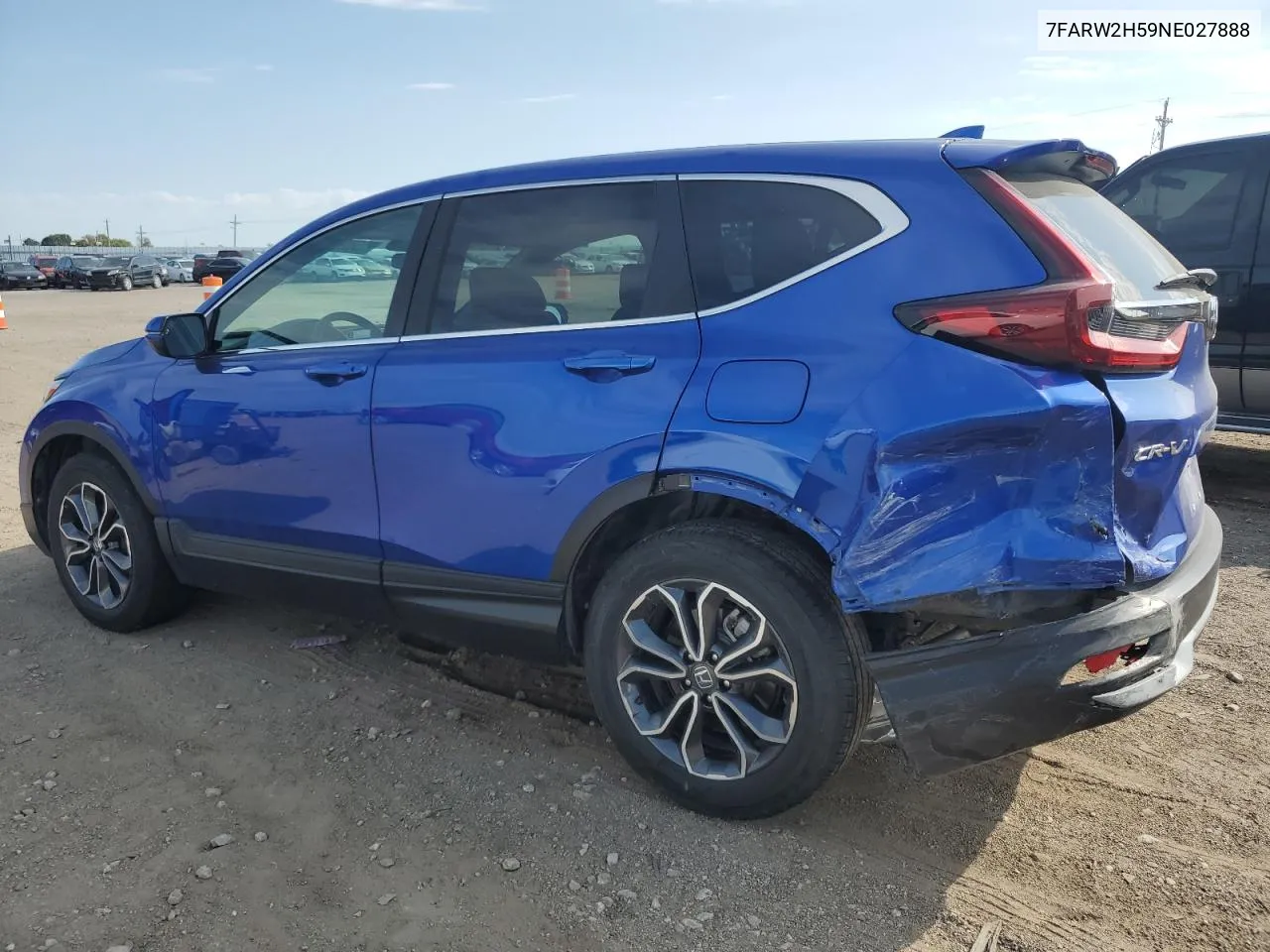 2022 Honda Cr-V Ex VIN: 7FARW2H59NE027888 Lot: 70588984