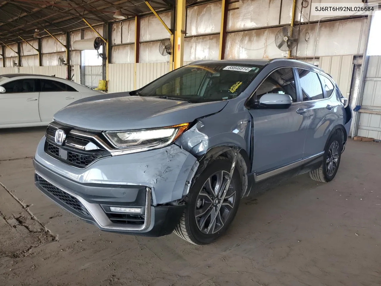 2022 Honda Cr-V Touring VIN: 5J6RT6H92NL026684 Lot: 70705424