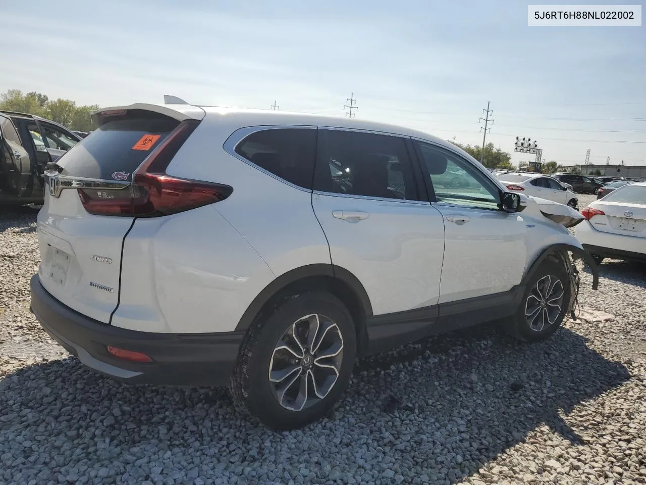 2022 Honda Cr-V Exl VIN: 5J6RT6H88NL022002 Lot: 70764074