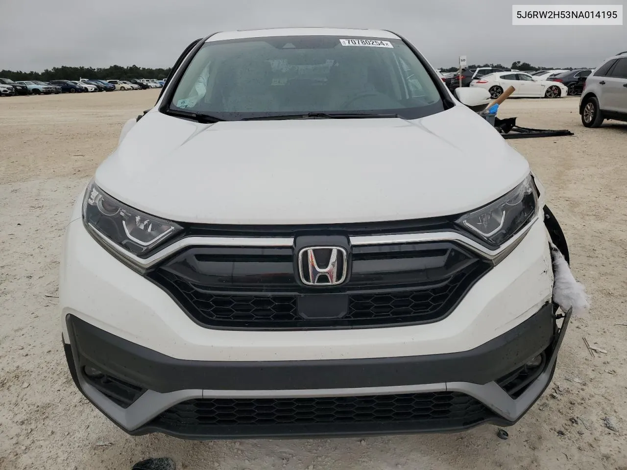 2022 Honda Cr-V Ex VIN: 5J6RW2H53NA014195 Lot: 70780254