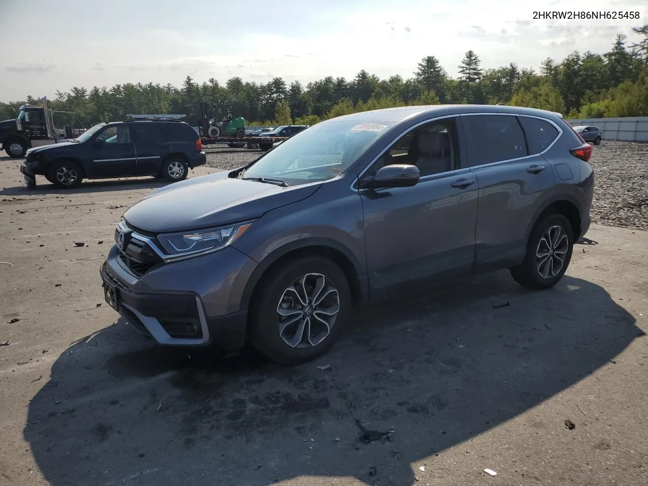 2022 Honda Cr-V Exl VIN: 2HKRW2H86NH625458 Lot: 70980094