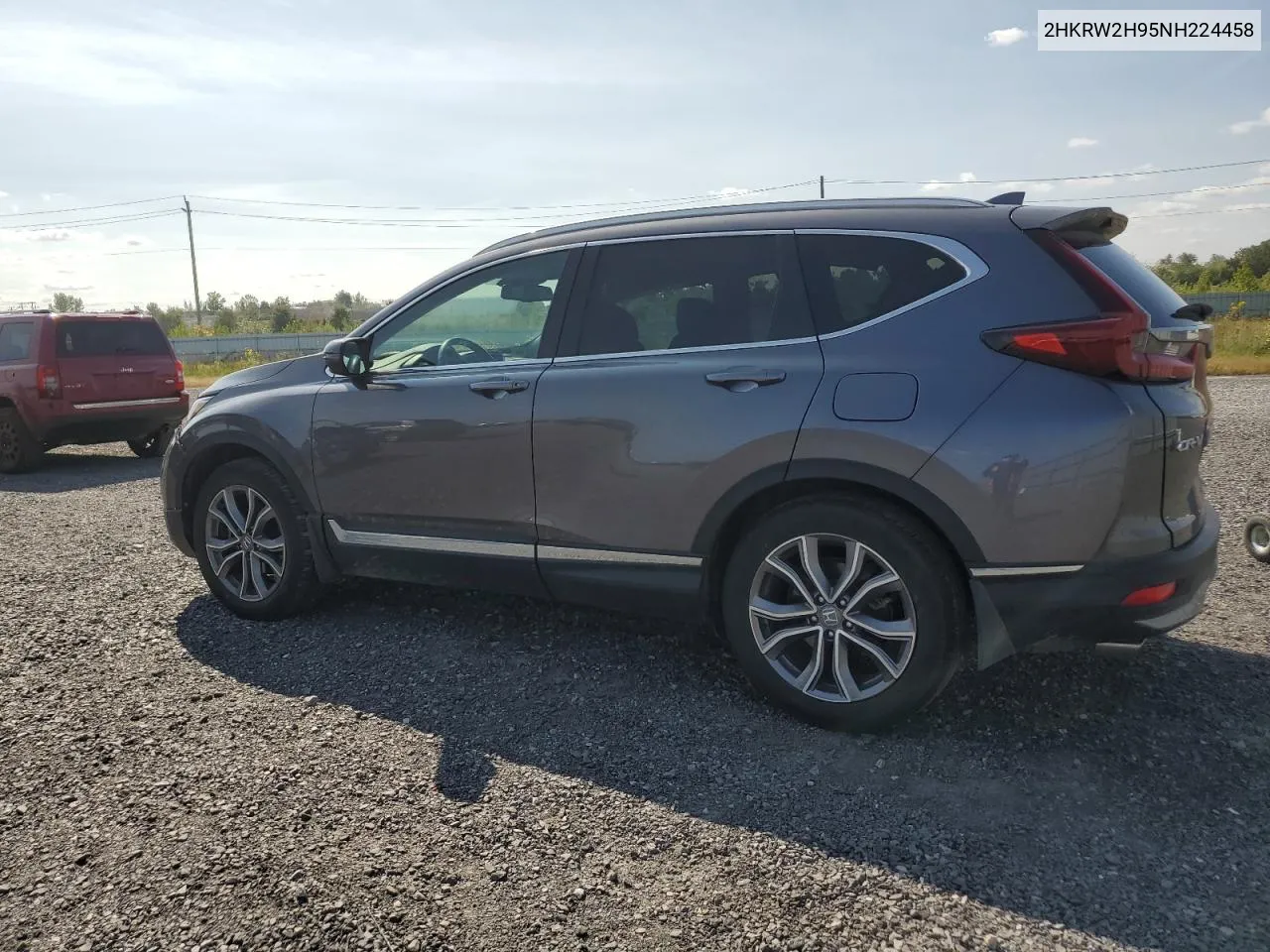 2022 Honda Cr-V Touring VIN: 2HKRW2H95NH224458 Lot: 71039394