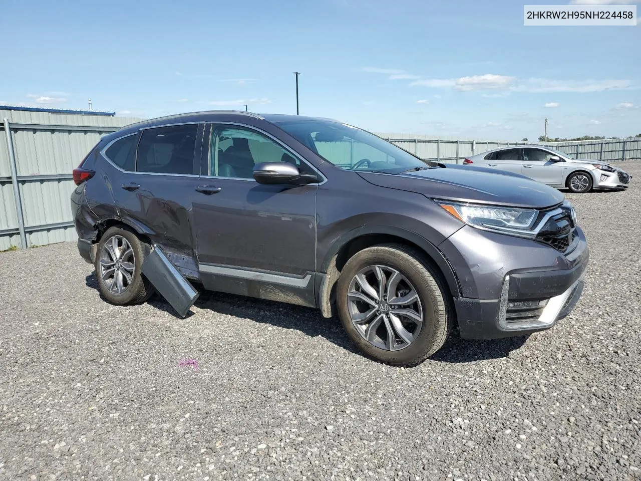 2022 Honda Cr-V Touring VIN: 2HKRW2H95NH224458 Lot: 71039394