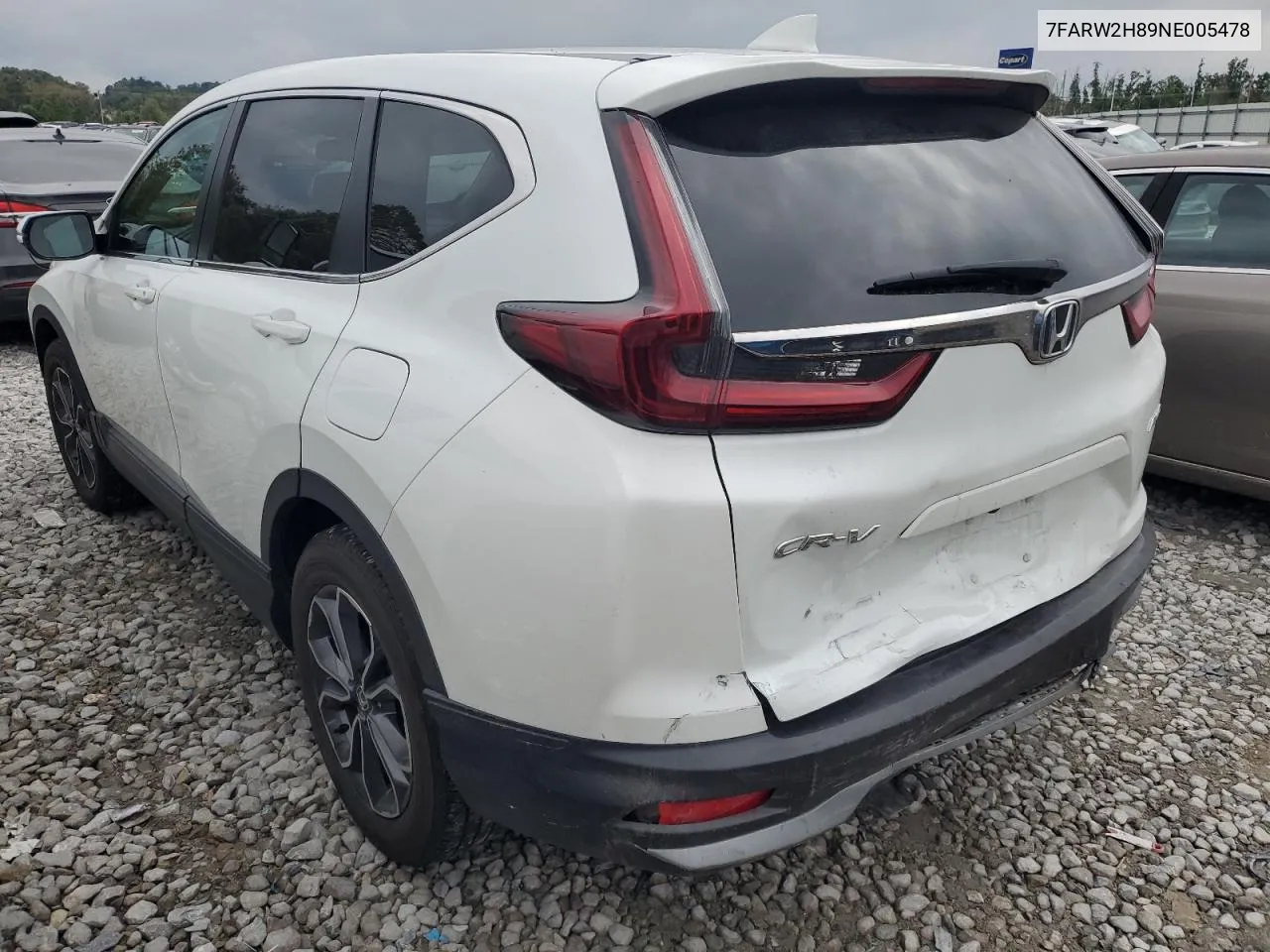 2022 Honda Cr-V Exl VIN: 7FARW2H89NE005478 Lot: 71284744