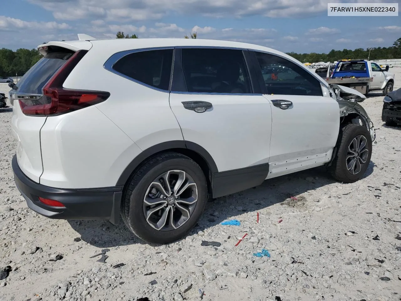 2022 Honda Cr-V Ex VIN: 7FARW1H5XNE022340 Lot: 71352134