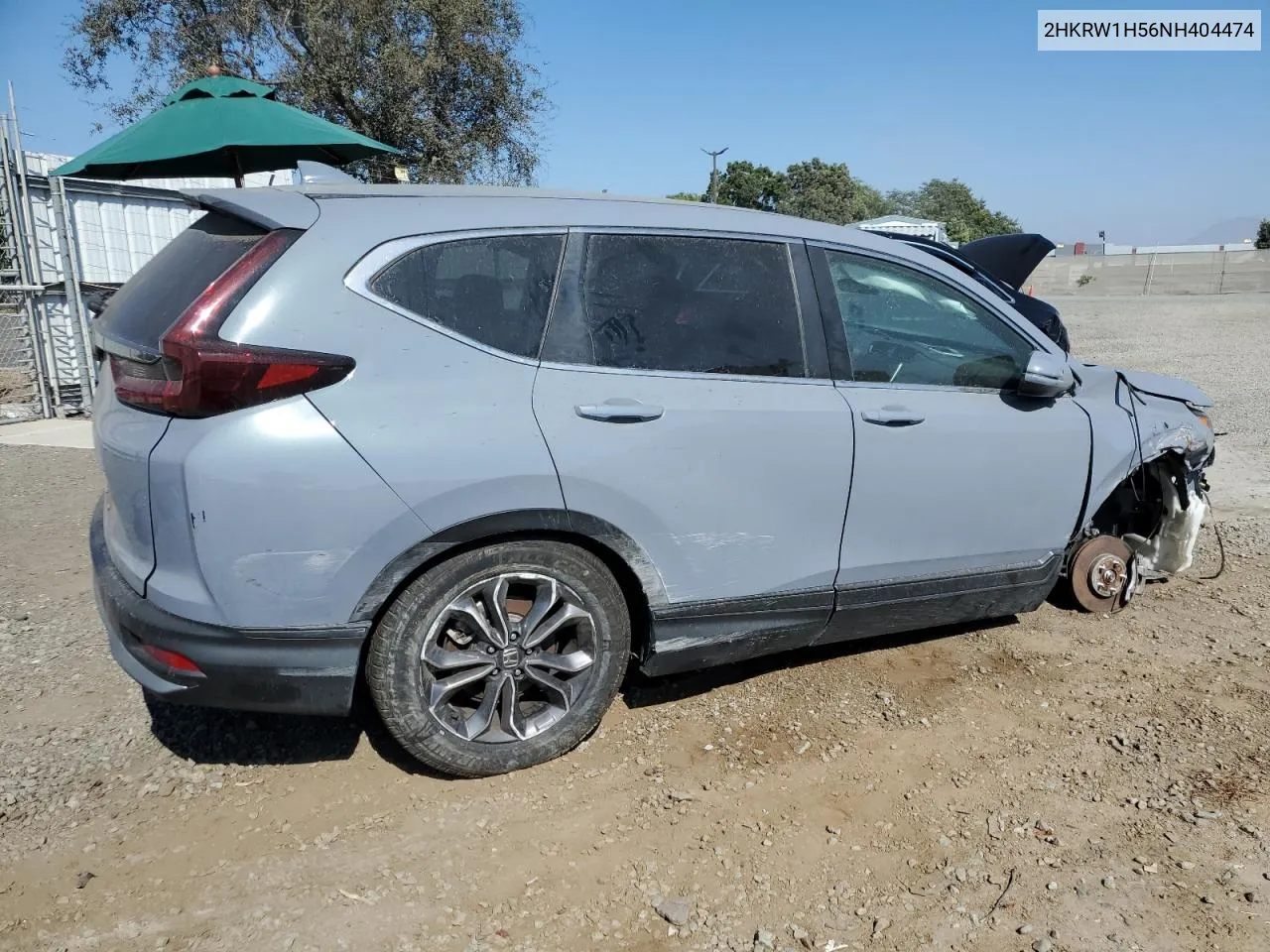 2022 Honda Cr-V Ex VIN: 2HKRW1H56NH404474 Lot: 71382184