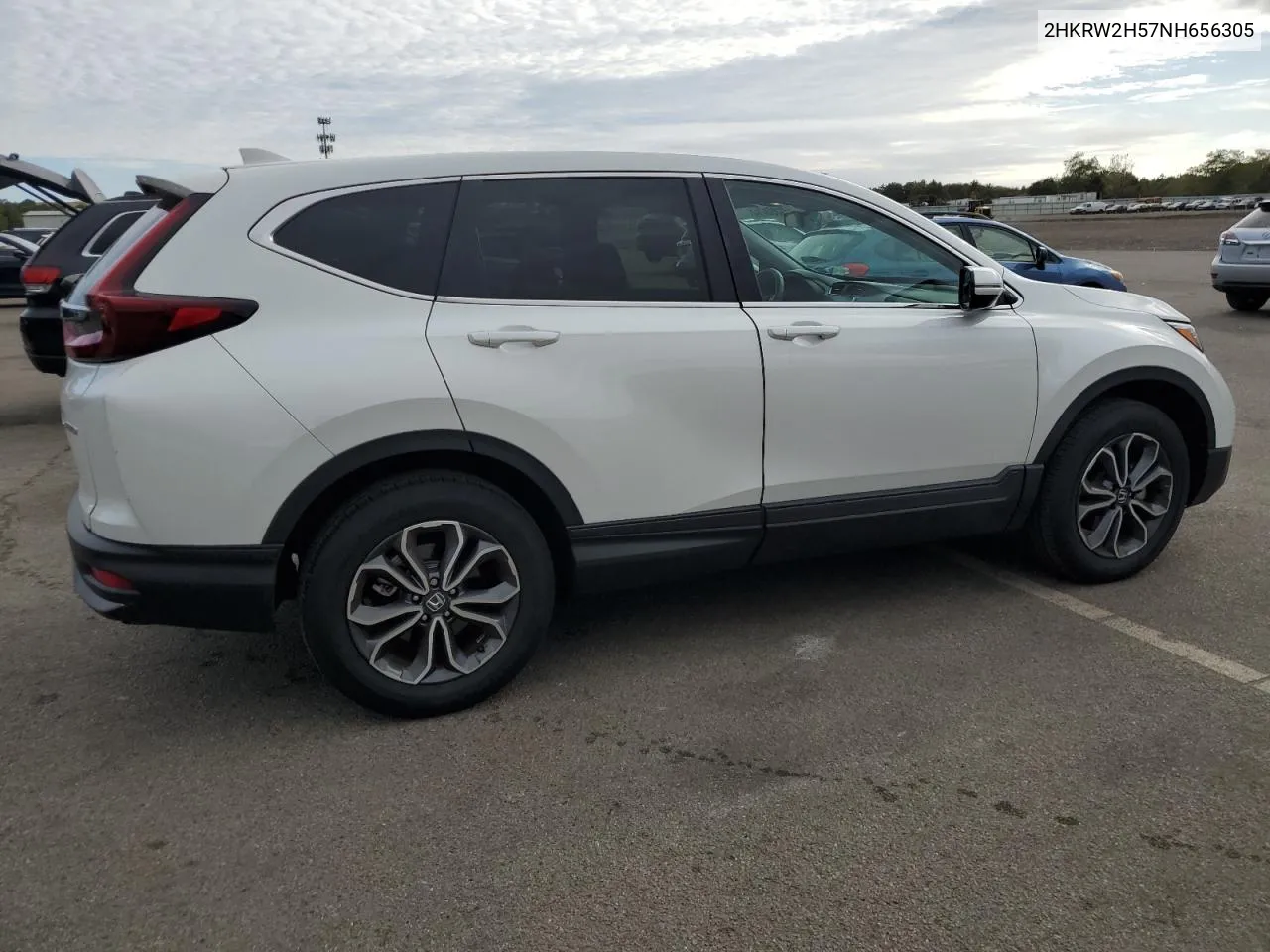 2022 Honda Cr-V Ex VIN: 2HKRW2H57NH656305 Lot: 71393714